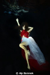 Underwater modelling. by Alp Baranok 